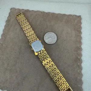Gloria Vanderbilt Trapezoid Gold Tone Bracelet Dress Watch Gloria Vanderbilt | Accessories | Gloria Vanderbilt  main image 3